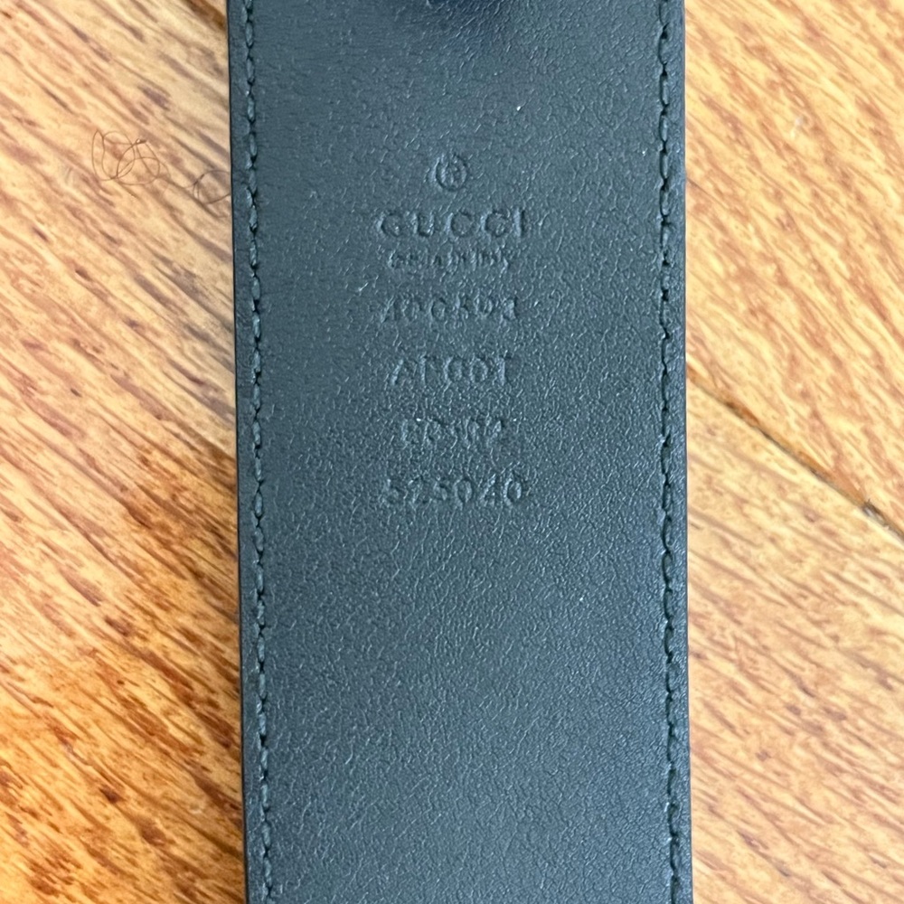 Gucci Black Leather Strap - Picture 2 of 4